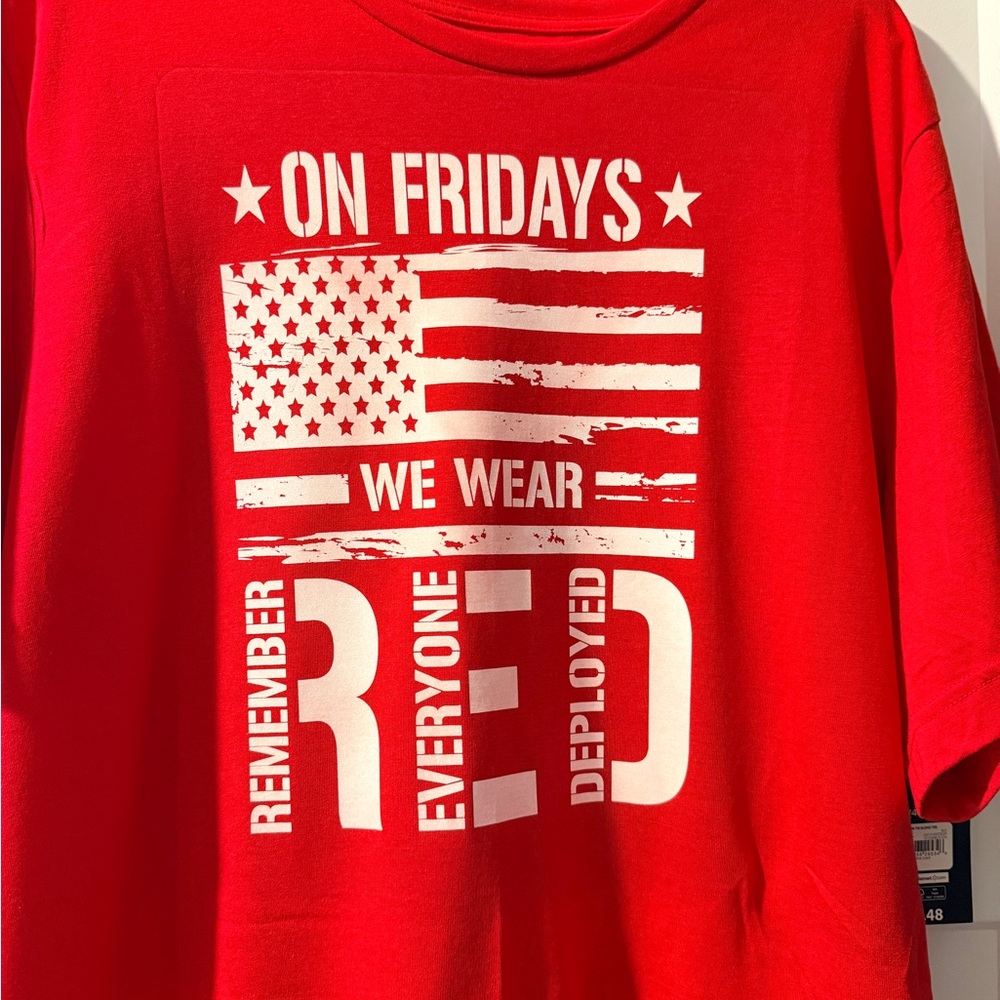 Red Graphic T-Shirt